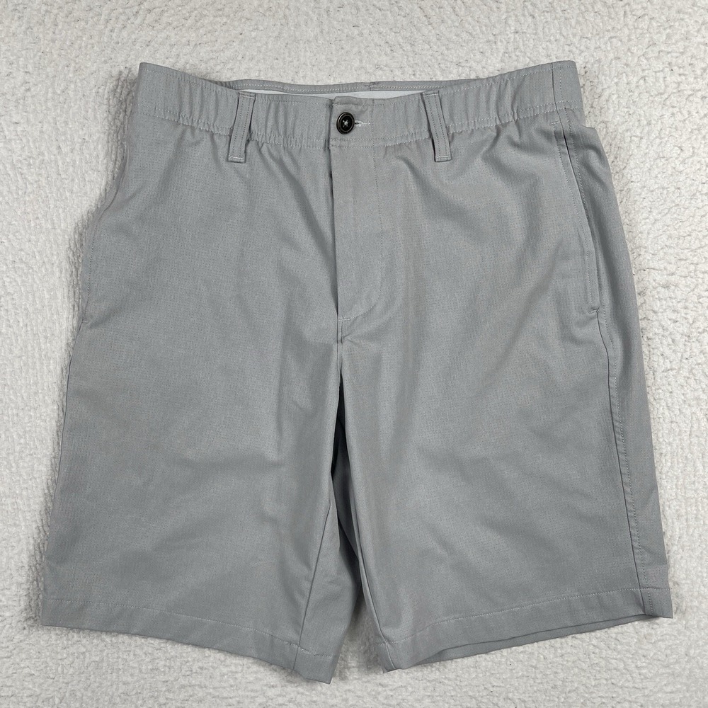 Under Armour Shorts Mens 32 Gray Showdown Golf Performance Breathable Athleisure
